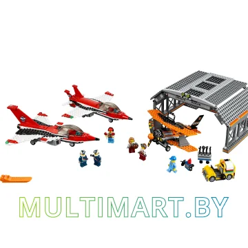 Конструктор Lepin 02007 Авиашоу (723 детали) картинка 2